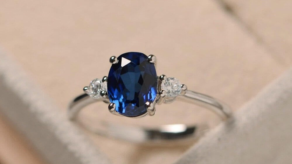 Blue Sapphire Rings