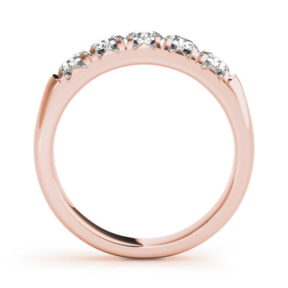 0.25Ct - 1.50Ct Lab-Grown Round Diamond Flush Prong Setting with Channel Inspired Illusion 5-Stone Diamond Ring, DE Color VVS Clarity