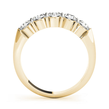 0.25Ct - 1.00Ct Lab-Grown Round Diamond Graduated Bar Style Setting 5-Stone Diamond Ring, DE Color VVS Clarity