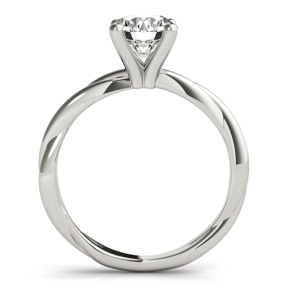 Diamond 4-Prong Engagement Ring