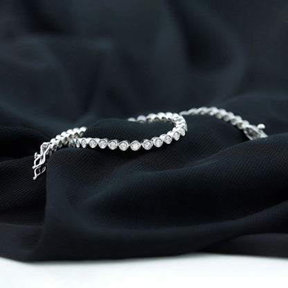 Natural Diamond tennis bracelet collection