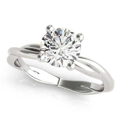 Diamond 4-Prong Engagement Ring
