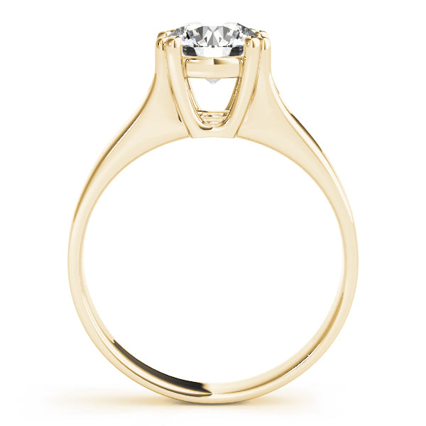 IGI Lab-Grown Round Cut Diamond 8-Prong  Engagement Ring Gift for Her.
