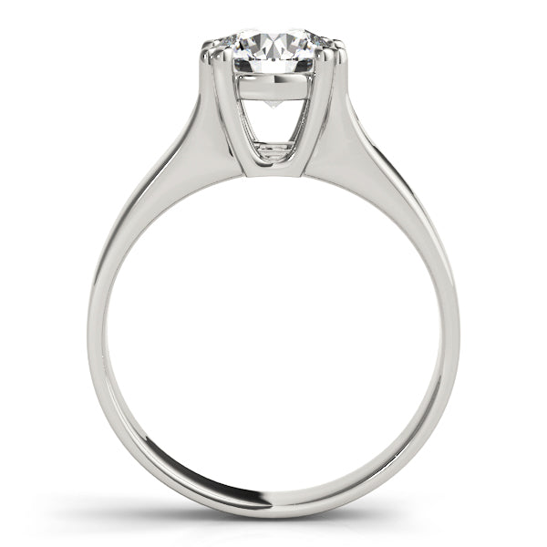 IGI Lab-Grown Round Cut Diamond 8-Prong  Engagement Ring Gift for Her.