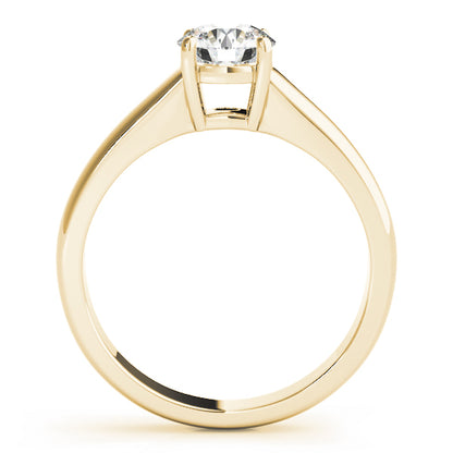 IGI Lab-Grown D/VVS Diamond Round Cut Solitaire Engagement Ring Modern Cathedral Setting