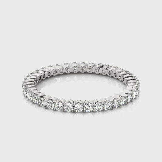 0.50-3.00ct Lab-Grown Diamond Full Eternity Wedding Ring