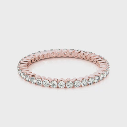 0.50-3.00ct Lab-Grown Diamond Full Eternity Wedding Ring